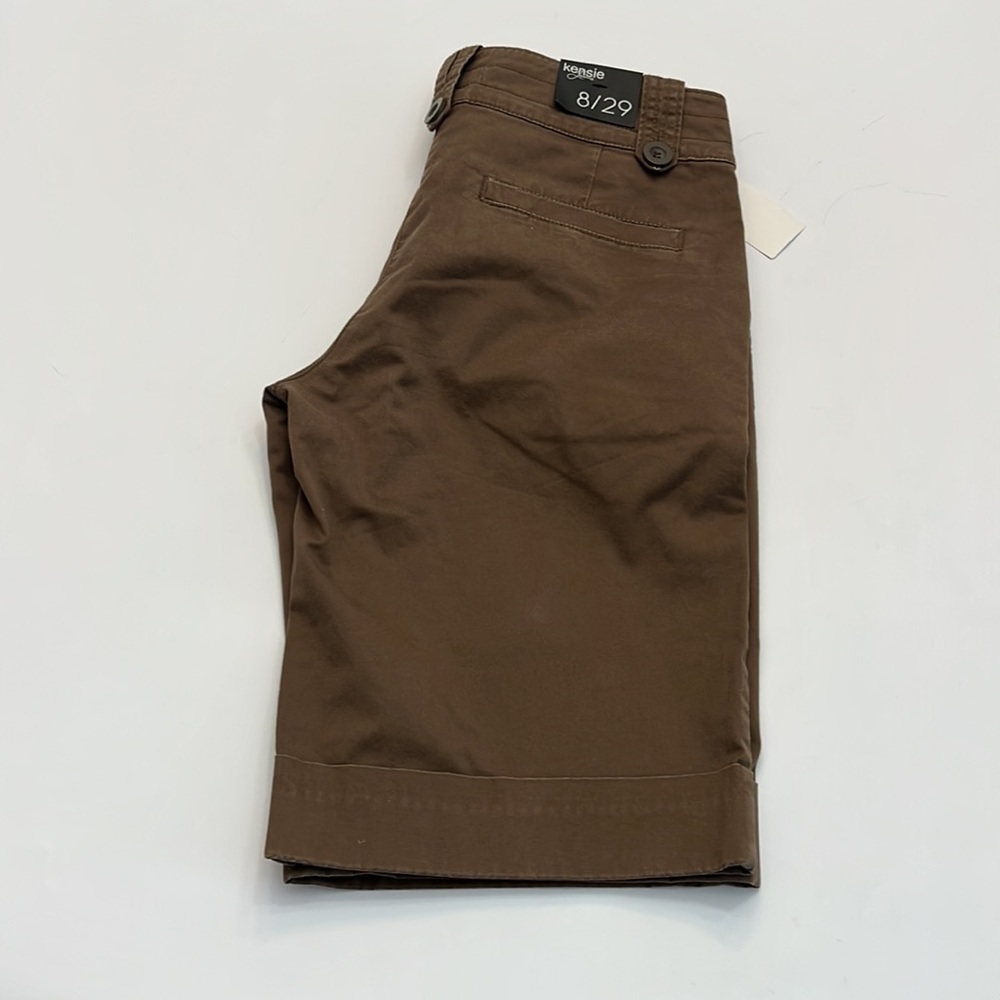 KENSIE Bermuda cuffed shorts NWT size 8 inseam 12” - Picture 7 of 15